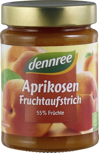 dennree Bio Fruchtaufstrich Aprikose (2 x 340 gr) von dennree