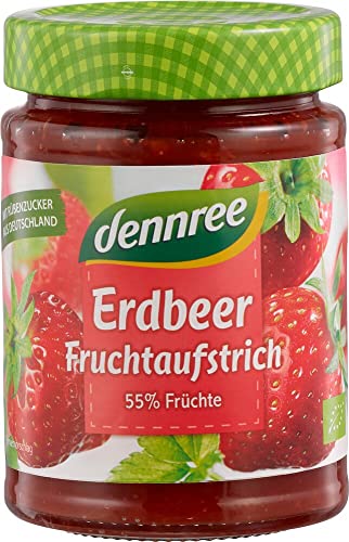 dennree Bio Fruchtaufstrich Erdbeere (1 x 340 gr) von dennree