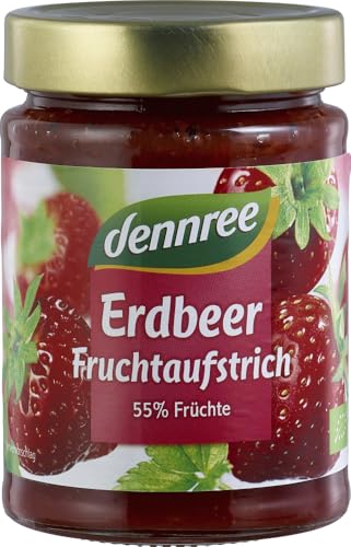 dennree Bio Fruchtaufstrich Erdbeere (2 x 340 gr) von dennree