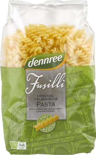dennree Bio Hartweizen-Fusilli (2 x 500 gr) von dennree