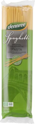 dennree Bio Hartweizen-Spaghetti (6 x 500 gr) von dennree