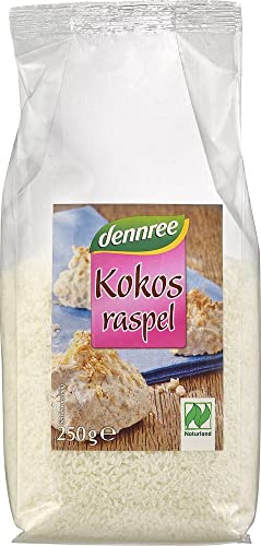 dennree Bio Kokosraspel (2 x 250 gr) von dennree