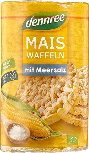 dennree Bio Maiswaffeln mit Meersalz (1 x 120 gr) von dennree