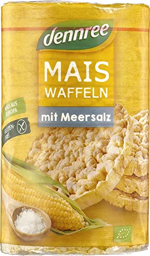 dennree Bio Maiswaffeln mit Meersalz (2 x 120 gr) von dennree