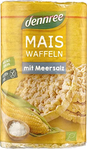 dennree Bio Maiswaffeln mit Meersalz (2 x 120 gr) von dennree