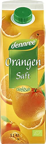 dennree Bio Orangensaft (6 x 1 l) von dennree