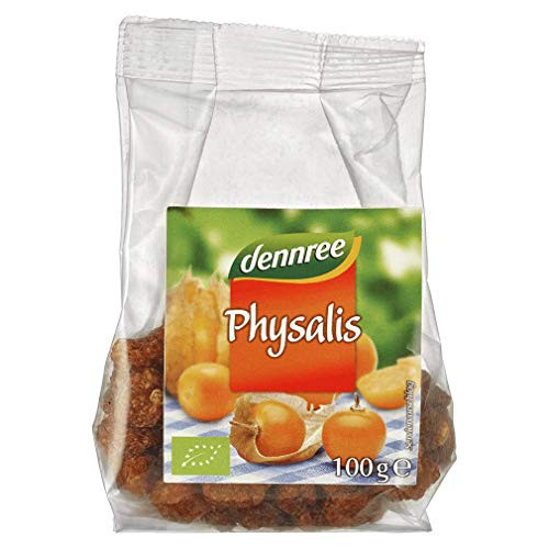 dennree Bio Physalis getrocknet, 100g Packung von dennree