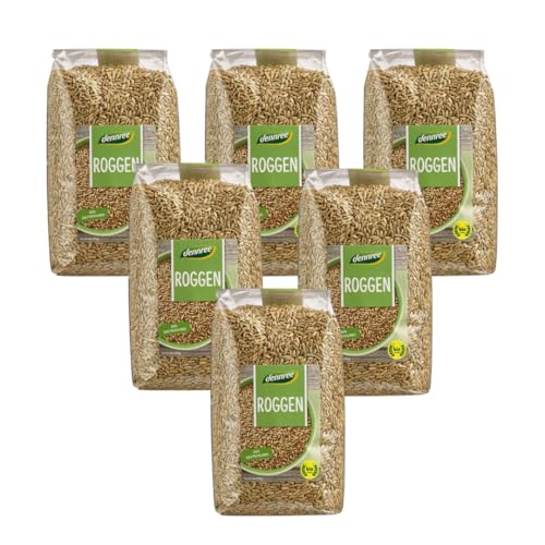 Roggen 6 x 1 kg von dennree