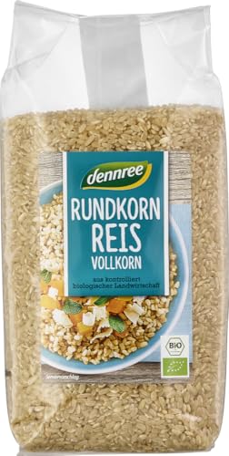 dennree Bio Rundkornreis Vollkorn (1 x 1 kg) von dennree