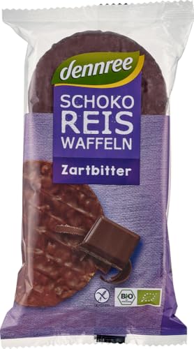 Schoko-Reiswaffeln Zartbitter 2 x 100 gr von dennree