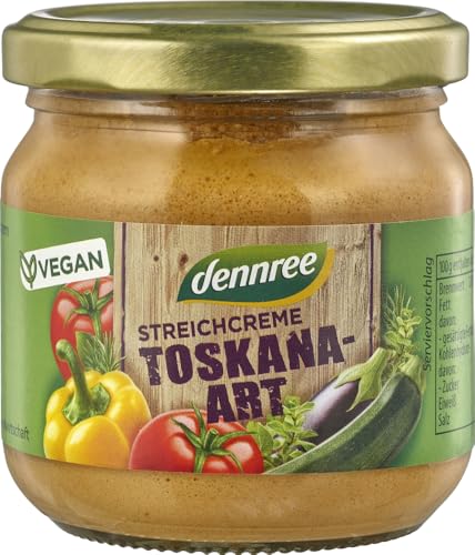 Streichcreme Toskana-Art 6 x 180 gr von dennree