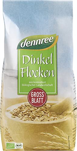 dennree Dinkelflocken Großblatt (500 g) - Bio von dennree