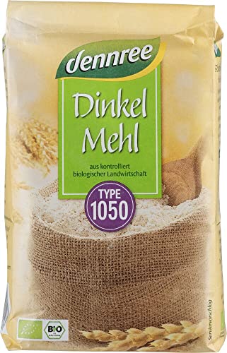 dennree Dinkelmehl Type 1050 (1 kg) - Bio von dennree
