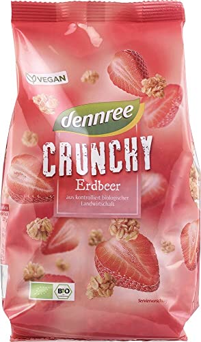 dennree Erdbeer-Crunchy (375 g) - Bio von dennree
