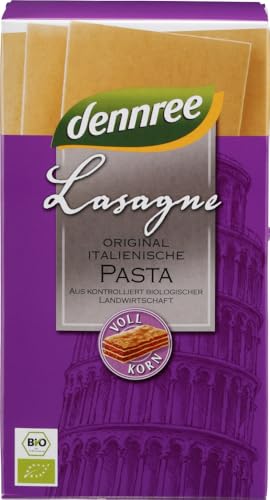 dennree Hartweizen-Vollkorn-Lasagne (2 x 250 gr) von dennree