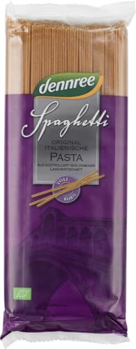 Hartweizen-Vollkorn-Spaghetti 2 x 1 kg von dennree