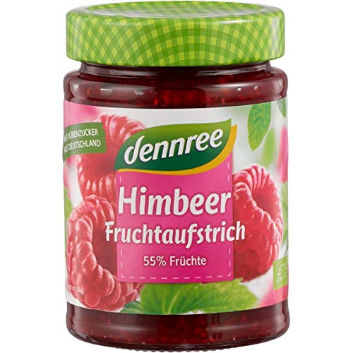 dennree Himbeer-Fruchtaufstrich (340 g) - Bio von dennree