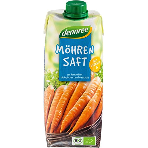 dennree Karottensaft (500 ml) - Bio von dennree