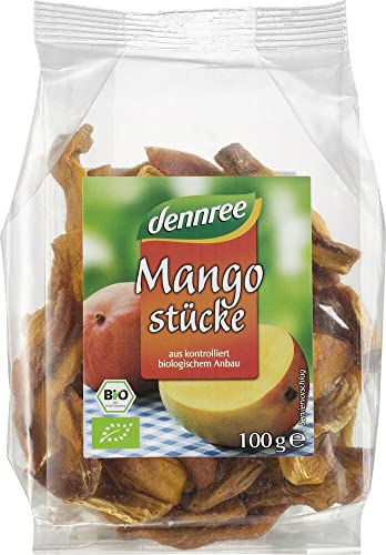 dennree Mangostücke, getrocknet (100 g) - Bio von dennree