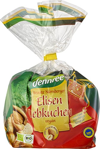 dennree Nürnberger Elisen-Lebkuchen g.g.A., schokoliert (275 g) - Bio von dennree