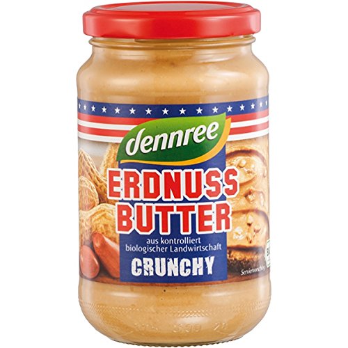 dennree Peanutbutter "Crunchy" (350 g) - Bio von dennree