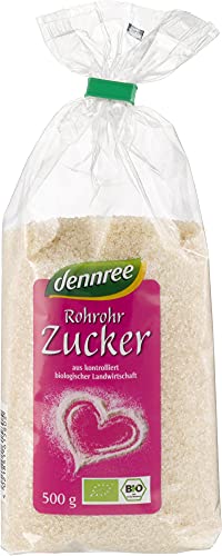 dennree Rohrohrzucker, hell (500 g) - Bio von dennree