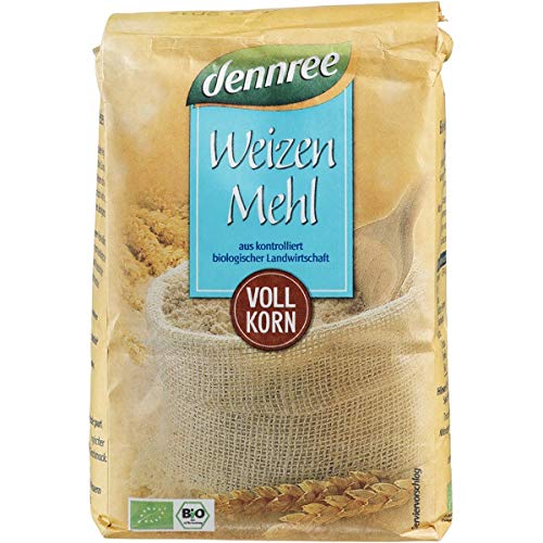 dennree Weizen-Vollkornmehl (1 kg) - Bio von dennree