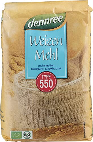dennree Weizenmehl Type 550 (1 kg) - Bio von dennree