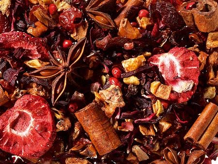 1 kg Früchteteemischung Weihnachts- beerchen Erdbeer-Note aromatisiert von dethtlefsen
