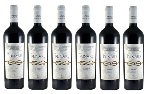 6x 0,75l - 2022er - di Camillo Vini - Cantina del Funre - Lu Funare - Rosso - Terre di Chieti I.G.P. - Abruzzen - Italien - Rotwein trocken von di Camillo Vini