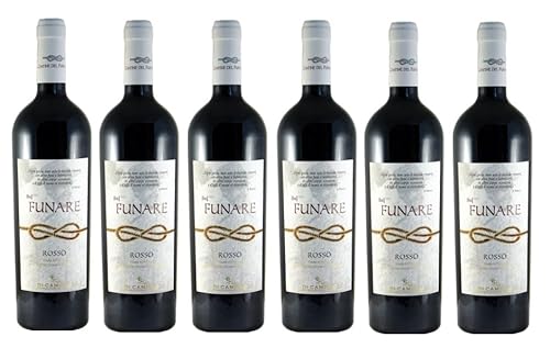 6x 0,75l - 2021er - di Camillo Vini - Cantina del Funre - Lu Funare - Rosso - Terre di Chieti I.G.P. - Abruzzen - Italien - Rotwein trocken von di Camillo Vini