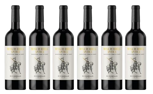 6x 0,75l - 2021er - di Camillo Vini - Musa di Rocca Antica - Sangiovese - Terre di Chieti I.G.P. - Abruzzo - Italien - Rotwein trocken von di Camillo Vini