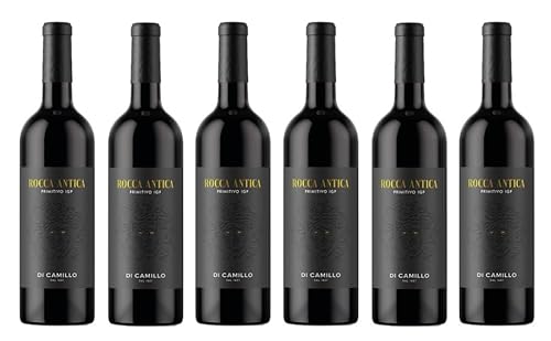 6x 0,75l - 2024er - di Camillo Vini - Rocca Antica - Primitivo - Puglia I.G.P. - Apulien - Italien - Rotwein halbtrocken von di Camillo Vini