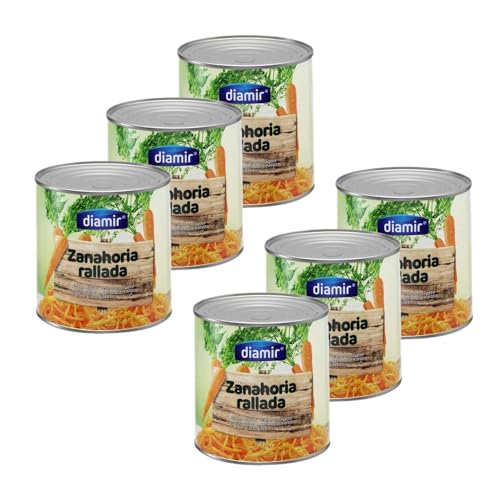 Karotten gerieben – Dose 2,5 kg, 6 Stück Karotten gerieben – Dose 2,5 kg, 6 Stück von diamir