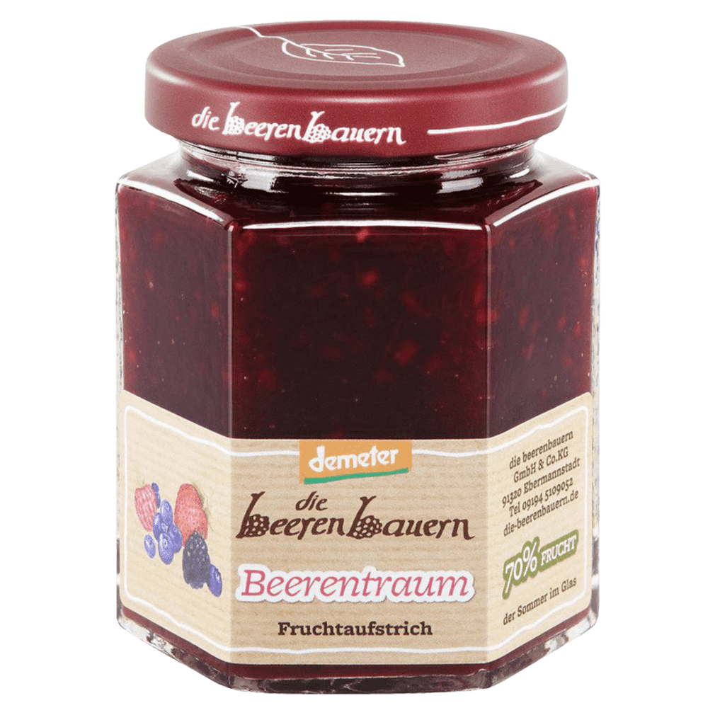 Bio Beerentraum Fruchtaufstrich Bio Beerentraum Fruchtaufstrich von die beerenbauern