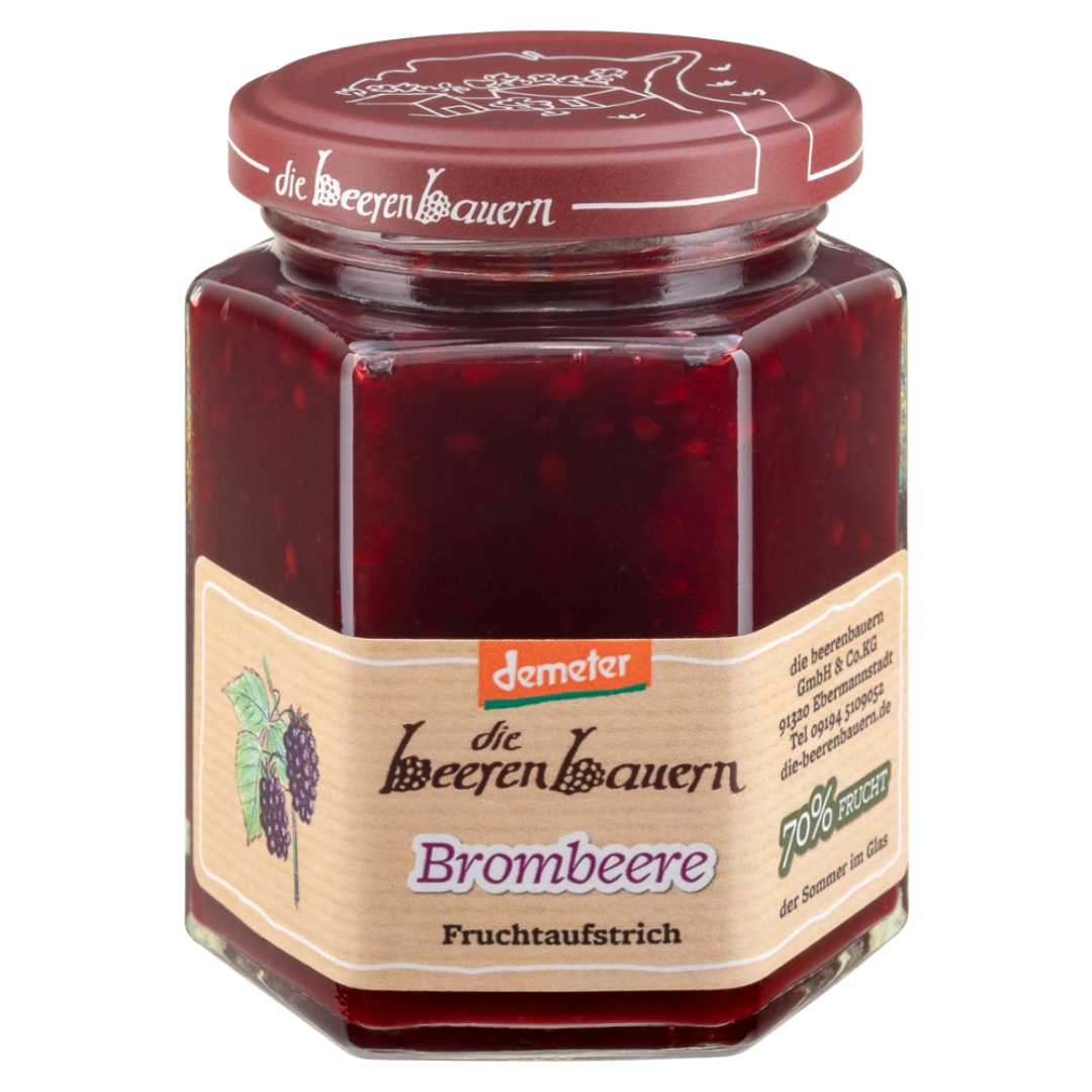 Bio Brombeere Fruchtaufstrich Bio Brombeere Fruchtaufstrich von die beerenbauern