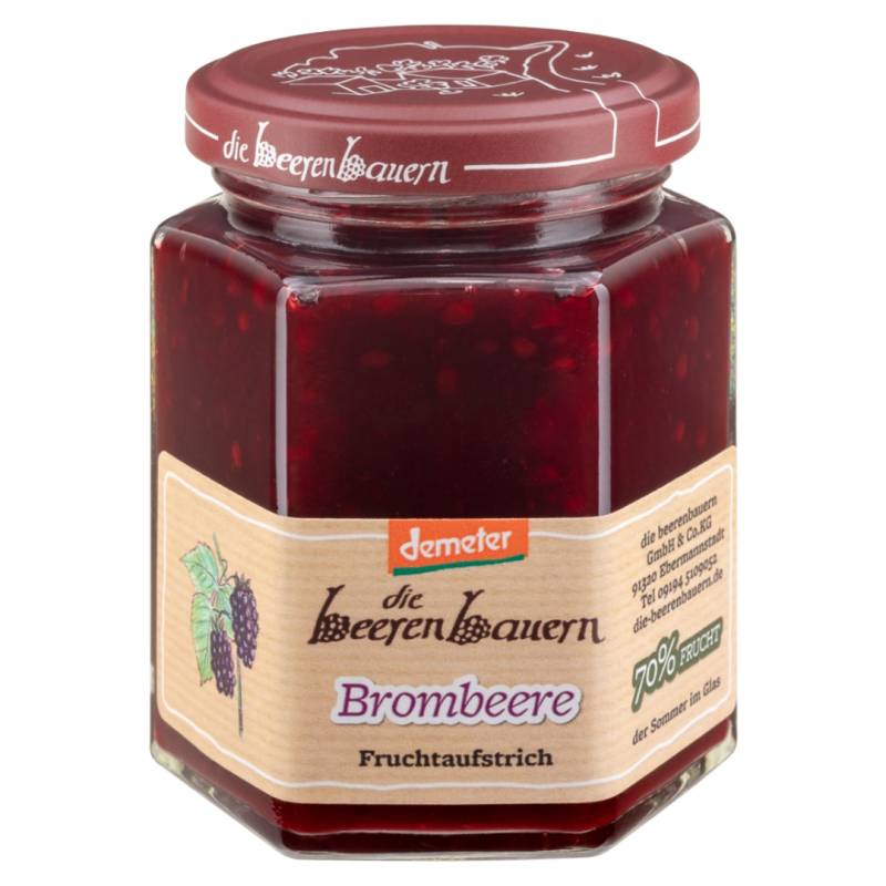 Bio Brombeere Fruchtaufstrich von die beerenbauern