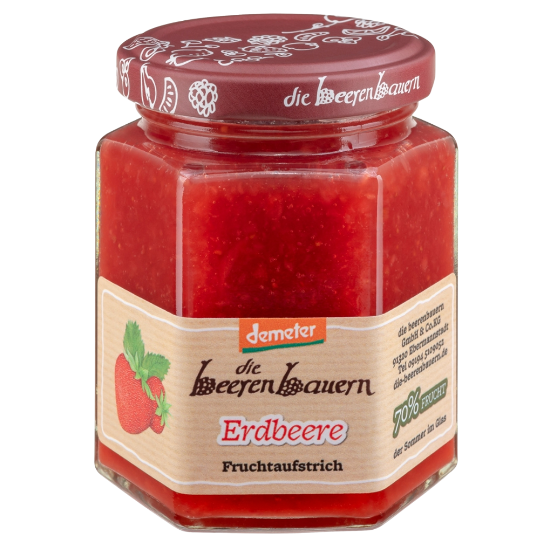 Bio Erdbeere Fruchtaufstrich Bio Erdbeere Fruchtaufstrich von die beerenbauern