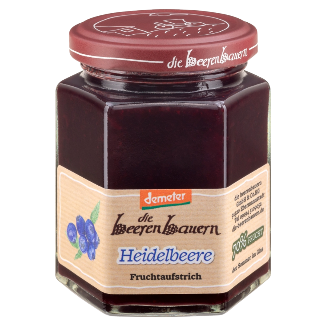 Bio Heidelbeere Fruchtaufstrich Bio Heidelbeere Fruchtaufstrich von die beerenbauern