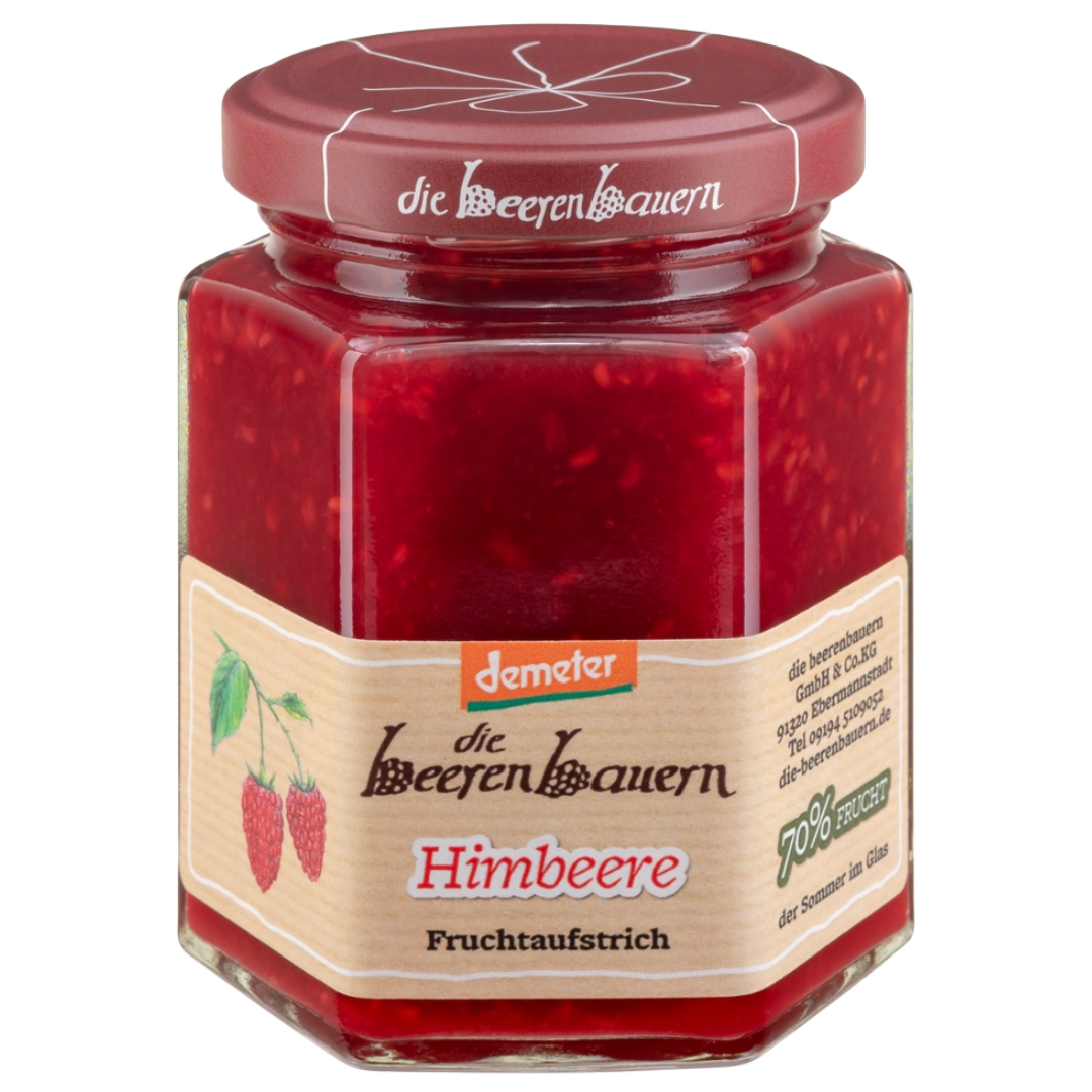 Bio Himbeere Fruchtaufstrich Bio Himbeere Fruchtaufstrich von die beerenbauern