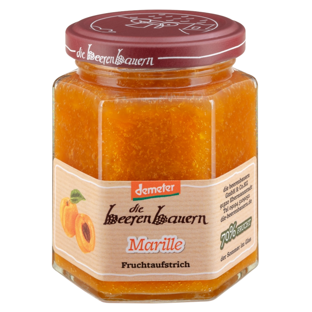Bio Marille Fruchtaufstrich Bio Marille Fruchtaufstrich von die beerenbauern