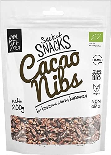 Crushed Kakaobohnen glutenfrei BIO 200 g Diet-Food Crushed Kakaobohnen glutenfrei BIO 200 g Diet-Food von Diet-Food