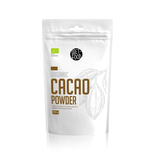 Kakaobohnen in Pulverform BIO 200 g Diet Food von Diet-Food