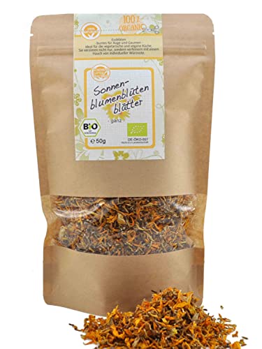direct&friendly Bio Sonnenblumenblütenblätter (50 g) von direct&friendly