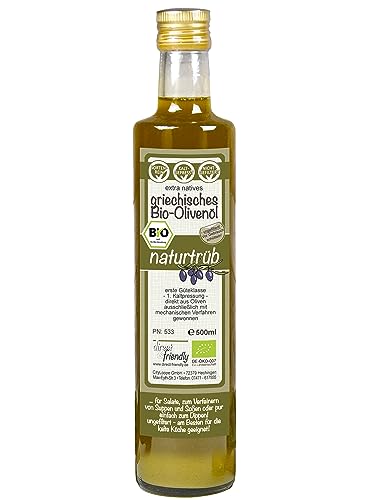 direct&friendly extra natives Bio Olivenöl naturtrüb | direkt vom Erzeuger | Griechenland - Region Mani (500 ml) von direct&friendly