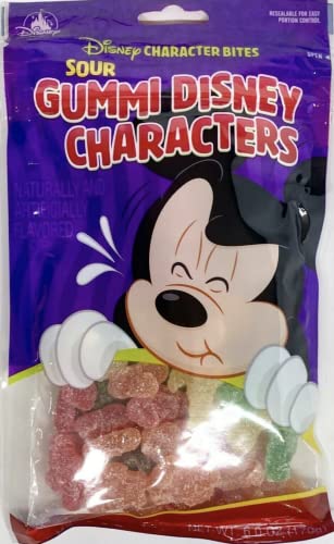 Disney World Parks Goofy Candy Co. Assorted Flavor Sour Character Gummies Family Size 6 oz. Bag Sealed - NEW von disney