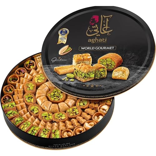 Aghati Baklava Mischung 500 Gramm - Leckeres Dessert aus dem Nahen Osten von dmsq