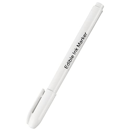 dobooo 2 Pcs Essbare Marker | Marker für Lebensmittelfarbe - Weißer essbarer Stift, weiße Lebensmittelfarbstifte in Lebensmittelqualität für DIY-Fondant-Kuchen-Party-Dekoration dobooo 2 Pcs Essbare Marker | Marker für Lebensmittelfarbe - Weißer essbarer Stift, weiße Lebensmittelfarbstifte in Lebensmittelqualität für DIY-Fondant-Kuchen-Party-Dekoration von dobooo