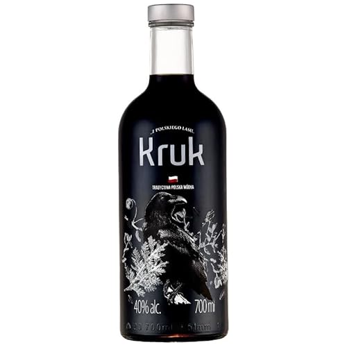 1 Flasche Debowa Krug a 0,7l 40% Vol. Premium Black Oak Vodka limitiert (Rabe) von doktor