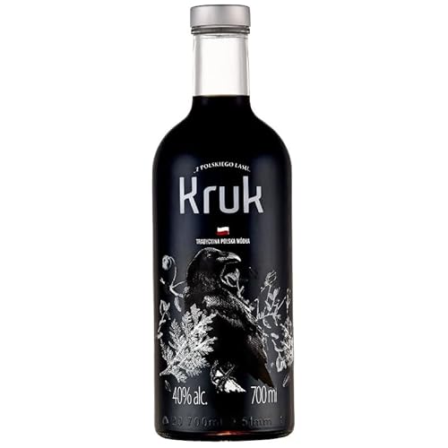 1 Flasche Debowa Krug a 0,7l 40% Vol. Premium Black Oak Vodka limitiert (Rabe) von doktor